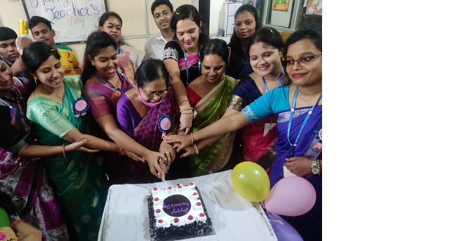 TEACHERS DAY CELEBRATION AND CAKE CUTTING 2021 TEACHERS DAY CELEBRATION AND CAKE CUTTING 2021