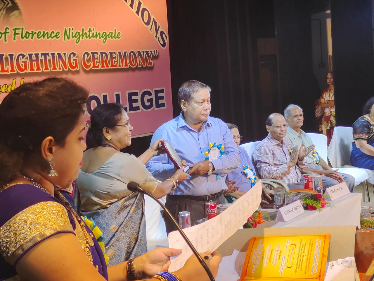 MEMENTO TO DR H.B PRADHAN SIR BY DIRECTOR MAM ON NURSES DAY 2022 MEMENTO TO DR H.B PRADHAN SIR BY DIRECTOR MAM ON NURSES DAY 2022